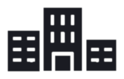 Corporation building icon